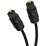 Ototon 0. 2m cble optique audio toslink fibre numrique pour barre de son hifi home cinma tv ps3 xbox ...