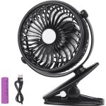 Ventilateur À pince ototon® - usb rechargeable - rotation 360° - maison bureau voiture - vert Ventilateur À pince ototon® - usb rechargeable - rotation 360° - maison bureau voiture - vert