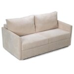 Ottawa - canap� 3 places convertible express couchage quotidien 140 cm matelas 12 cm en velours c�tel� ...
