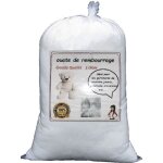 Ouate de rembourrage blanche sac de 1 kg standard 100 by oeko - tex� lavable jusqu?� 60�c - neuf made ...