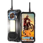 Smartphone robuste 5g oukitel wp61 plus 36go + 512go 6. 78 20000mah telephone avec talkie - walkie android ...