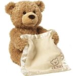 Ours brun jeter un coup doeil jouer cacher et chercher jouet en peluche doux peluche