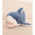 Ours en peluche géante xxl requin malo - mi? gustaw - 35 cm - bleu et blanc Ours en peluche géante xxl requin malo - mi? gustaw - 35 cm - bleu et blanc