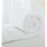 Couette 4 saisons - ourson - légère k2 - blanc - 240x260 - microfibre Couette 4 saisons - ourson - légère k2 - blanc - 240x260 - microfibre