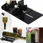 Outil de coupe de bouteilles en verre machine de d�coupe de verre pour bouteilles de verre carr�es rondes ...