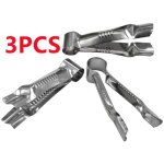 Outil de d�coration de p�tisserie - inox - 3 pinces � dentelle - 88 x 5 x 2 cm - lave - vaisselle compatible ...