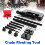 Outil dérive chaîne disjoncteur rivé rivet kit demontage demonter vtt vélo moto bo45854 Outil dérive chaîne disjoncteur rivé rivet kit demontage demonter vtt vélo moto bo45854