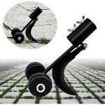 Outils de désherbage de fissures avec roues désherbeurs manuels outils de désherbage debout pour le jardin ... Outils de désherbage de fissures avec roues désherbeurs manuels outils de désherbage debout pour le jardin ...