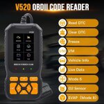 Outil de diagnostic voiture obd2 pour tous les vhicules aprs 1996interface utilisateur double
