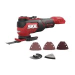 Outil multifonction sans fil skil - 20v max - sans charbons - verrouillage sans cl� - led - accessoires ...