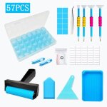 Outils de peinture diamant accessoires de diamond painting bo�te de rangement diamant broderie diamant ...
