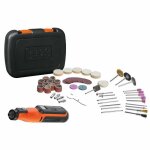 Multi - outil rotatif sur batterie bcrt8ik - xj 72 v black et decker - 53 accessoires - 84410