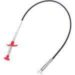 Outil de pr�hension flexible pour �vier wc et douche d�boucheur de canalisations ext�rieur pince � d�chets ...