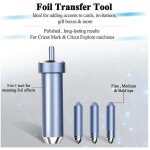 Outil de transfert de feuille - cricut - kit 3 en 1 - compatible maker et explore - 3 lames - couleur ... Outil de transfert de feuille - cricut - kit 3 en 1 - compatible maker et explore - 3 lames - couleur ...