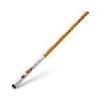 Manche en bois - outils wolf - zm100 - 1 m - lgret - interchangeable en 3 secondes