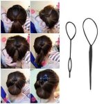Outils de coiffure - x2 - queue de cheval renverse - mixte - adulte - livraison gratuite en 48h