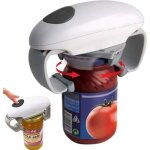 Ouvre - bocal lectrique - one touch - blanc - automatique - pour arthrite - design contemporain
