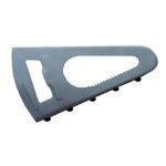 Ouvre bocaux inox simple gomme