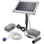 Oxygénateur de bassin solaire avec batterie pro plus 130l - 5w - esotec - gris - 5w - 130 l / h - autonome ... Oxygénateur de bassin solaire avec batterie pro plus 130l - 5w - esotec - gris - 5w - 130 l / h - autonome ...