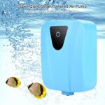 Oxygnateur  nergie solaire - non spcifi - pompe  air aquarium - 3600mah - impermable - bleu