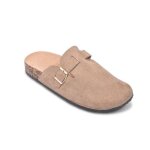 Ozabi mules sabots homme confort ergonomique boucle r�glable dm107 taupe