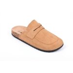 Ozabi sabots homme mule ferm�e confort nubuck mu1069 camel
