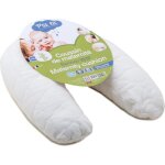 P'tit lit coussin de maternit bambou - matelass - blanc