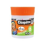 Colle - cléopâtre - ptit pot 90 ans - 50g - végétale - bouchon à vis - odeur damande Colle - cléopâtre - ptit pot 90 ans - 50g - végétale - bouchon à vis - odeur damande