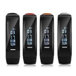 P1 noir fréquence cardiaque pression artérielle smart moniteur de santé wristband P1 noir fréquence cardiaque pression artérielle smart moniteur de santé wristband