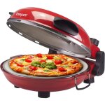 P101cud300 four � pizza avec plaque r�fractaire amovible - four � pizza electrique avec 5 modes de fonctionnem ...