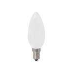 Pack de 10 ampoules bougie philips 40 watts e14 (mat)