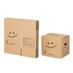 Pack 10 cartons à livres avec poignées Pack 10 cartons à livres avec poignées