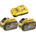 Pack de 2 batteries xr flexvolt 18v / 54v 9ah / 3ah + chargeur rapide - dewalt - dcb118x2 - qw