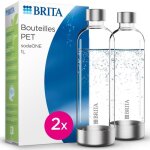 Pack 2 bouteilles brita - pour machine sodaone - capacit 1l - pet