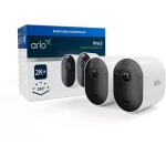 Pack 2 cameras - arlo - pro 5 - ext�rieur - batterie - vision nocturne