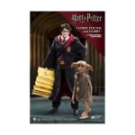 Pack 2 figurines harry & dobby star ace toys real master series 1 / 8 - harry potter