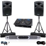 Pack 2 hp 1400w + ampli 2x350wrms + lecteur cd / usb
