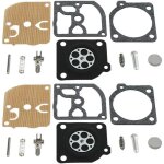 Pack de 2 kit de r�paration du carburateur rb - 119 pour dolmar ps 460 500 510 4600 5000 5100 5105