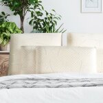 Pack de 2 oreillers  mmoire de forme - blanc - 40 x 60 cm