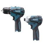 Pack perceuse visseuse 10. 8v df330d + visseuse  chocs td090d - makita - ensemble de 2 machines sans ...