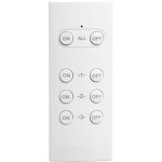 Pack de 2 prises t�l�command�es pour utilisation ext�rieure + t�l�commande - gao - 230 v - noir