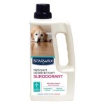 Pack de 2 - starwax - nettoyant desinfectant surodorant animal 1l