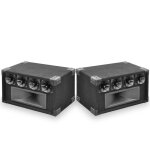 Pack 2 systmes de haut - parleurs tweeter 5 voies soundlab - 400 w