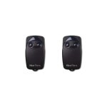 Pack de 2 tlcommandes nice flo2r - s pour portail et porte de garage