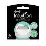 Pack de 2 - wilkinson - intuition 2in1 sensitive care - lames de rasoir pour femme - pack de 3