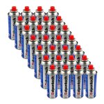 Pack de 28 cartouches de gaz 250g butane bouteille de gaz camping réchaud désherbeur alpentech Pack de 28 cartouches de gaz 250g butane bouteille de gaz camping réchaud désherbeur alpentech