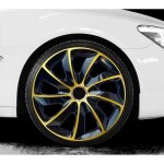 Pack de 4 enjoliveurs design stig extra 13 dor