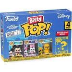 Figurines bitty pop! - disney - pack de 4 - mickey - bleu - adulte - mixte