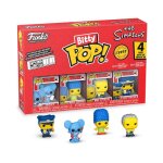 Figurines - funko - bitty pop simpsons itchy - pack de 4 - vinyle - multicolore