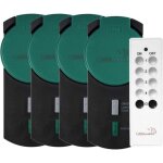 Pack de 4 prises wifi avec tlcommande pour smart wifi - extrieur